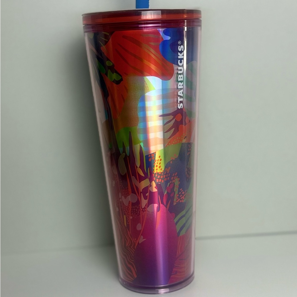 Starbucks Multicolor Tumbler with Lid